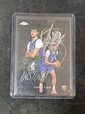 2025-26 Topps Chrome Cooper Flagg Rookie Instinct Insert Card Dallas Mavericks