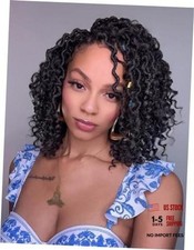 Goddess Locs Crochet Hair 10 Inch 7 Packs Boho Faux 10 Inch Pack of 7 1B