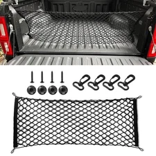Car Rear Cargo Net, Automotive Cargo Nets, Trunk Cargo Storage Net with Hooks...