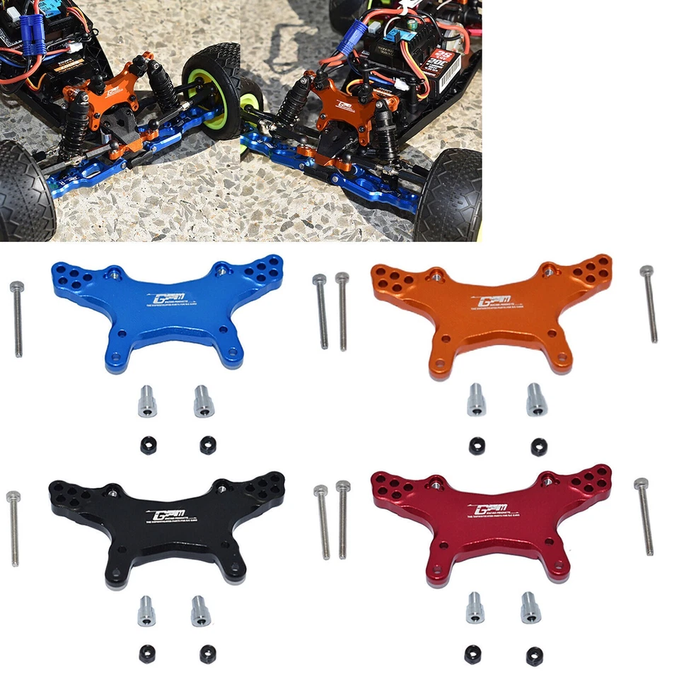 1x Aluminum Front Damper Mount for LOSI 1:18 RC 2WD MINI-T 2.0 STADIUM Truck - Image 2 of 4