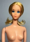Vintage Mattel Barbie #1182 1967 Taiwan Walk Lively Doll Walking Mod Era Working