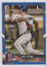 2018 Bowman Draft Blue /150 Kole Cottam #BD-69