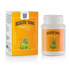 Health tone Herbal Weight Gain 90 Capsules ORIGINAL SEALED BOTTLES ( Pack of 1 )