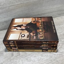 Elementary Seasons 1-4 DVD Set Lot Complete 2012-2016 Jonny Lee Miller, Lucy Liu
