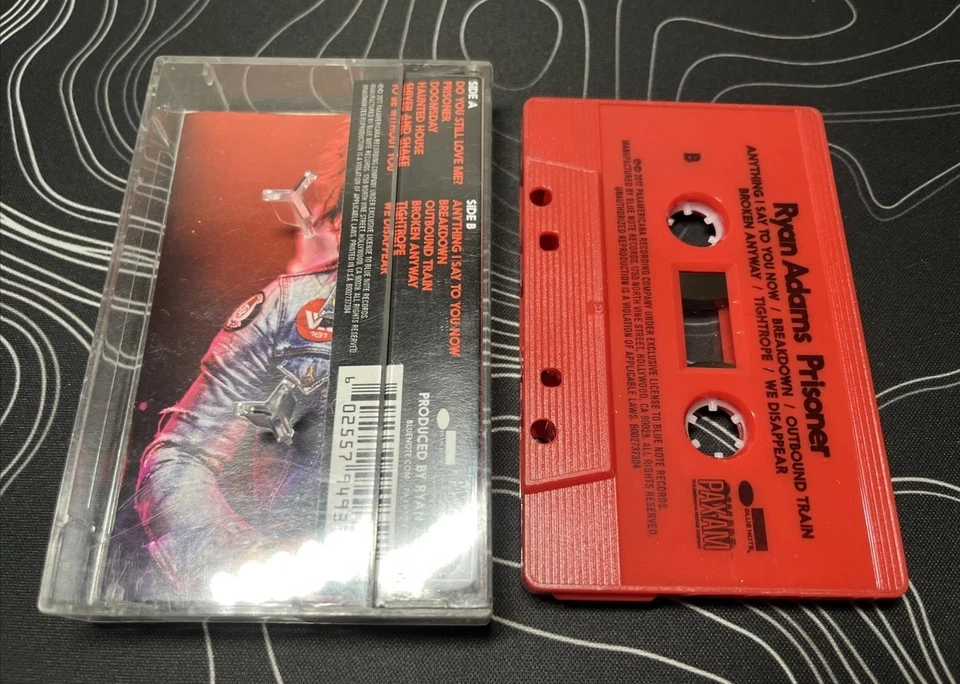 RYAN ADAMS - Prisoner  (2017 RSD/BF Cassette) - Image 2 of 2