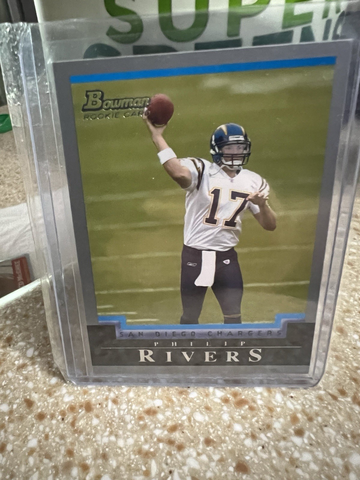 2004 Bowman 1st Edition #113 Philip Rivers Rookie RC San Diego Chargers