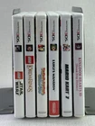 Nintendo 3DS Game Lot Of 6 Official Games 6 Game Cases 3 manuals Free Shipping