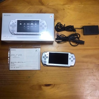Sony PSP 2000 64MB Ice Silver Handheld System for sale online | eBay