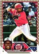 2023 Topps #447 Israel Pineda Gold Star