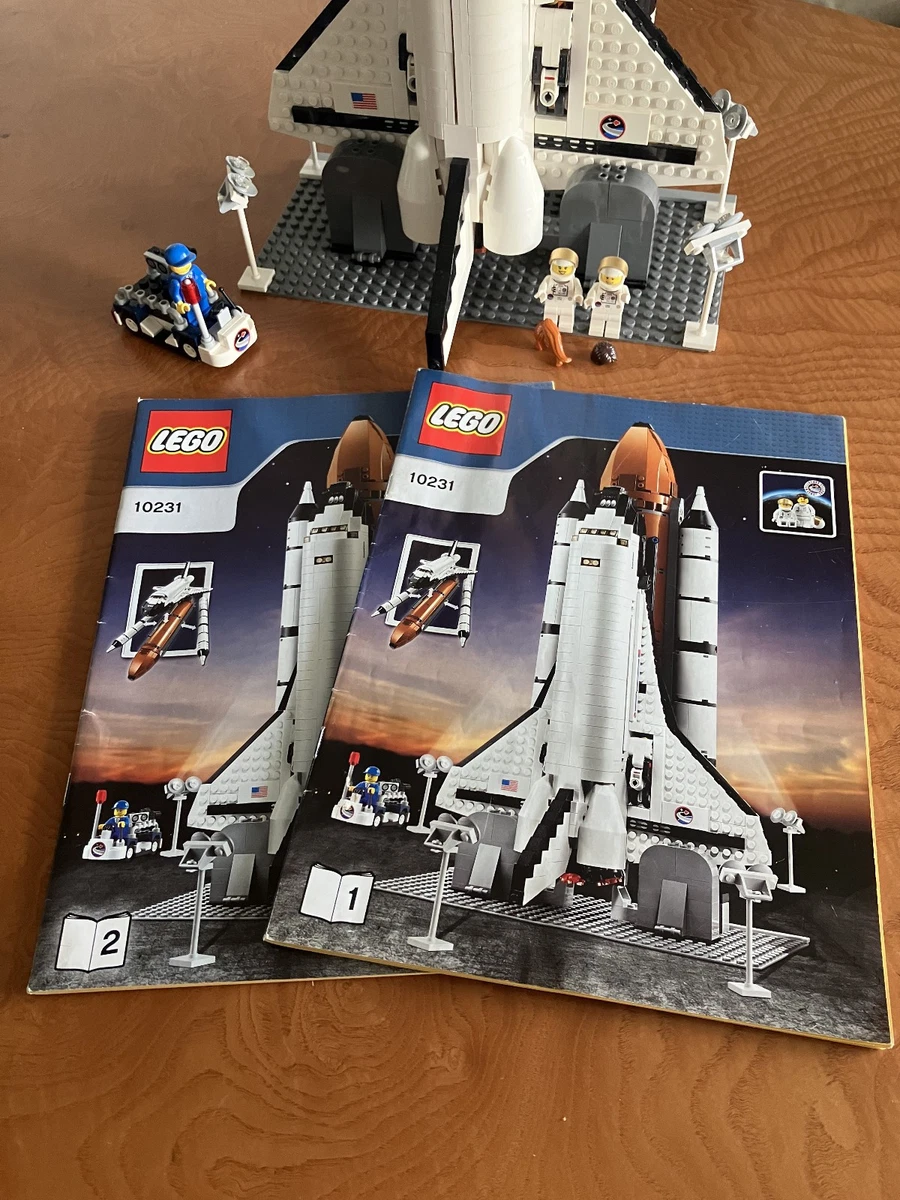 LEGO 10231 Shuttle Expedition, vollständig mit 2Anleitungen,Minifiguren und Box