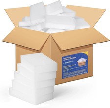 Magic Cleaning Eraser Sponges, 50 Pack Melamine Foam Pads, Multi-Purpose Househo