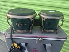 LP 60th Anniversary Fiberglass Bongos w/ Case