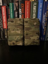 Warrior Assault Systems WAS Double Kydex Magazine Pouch Multicam