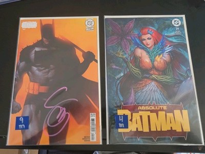 Absolute Batman #19 B Oliver Cover signed by Scott Snyder/Absolute Batman 21