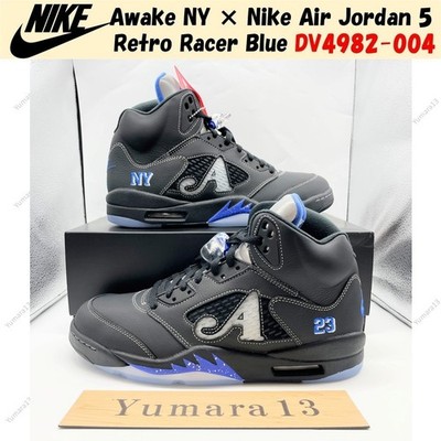 Awake NY × Nike Air Jordan 5 Retro Racer Blue DV4982-004 Herren Gr.
