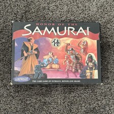 Honor Of The Samurai Board/Card Game Intrigue Honor Shame Vintage