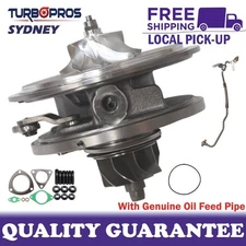 Upgrade Billet Turbo Cartridge+Oil Feed Pipe For Ford Ranger 2.2L 2015 Onwards