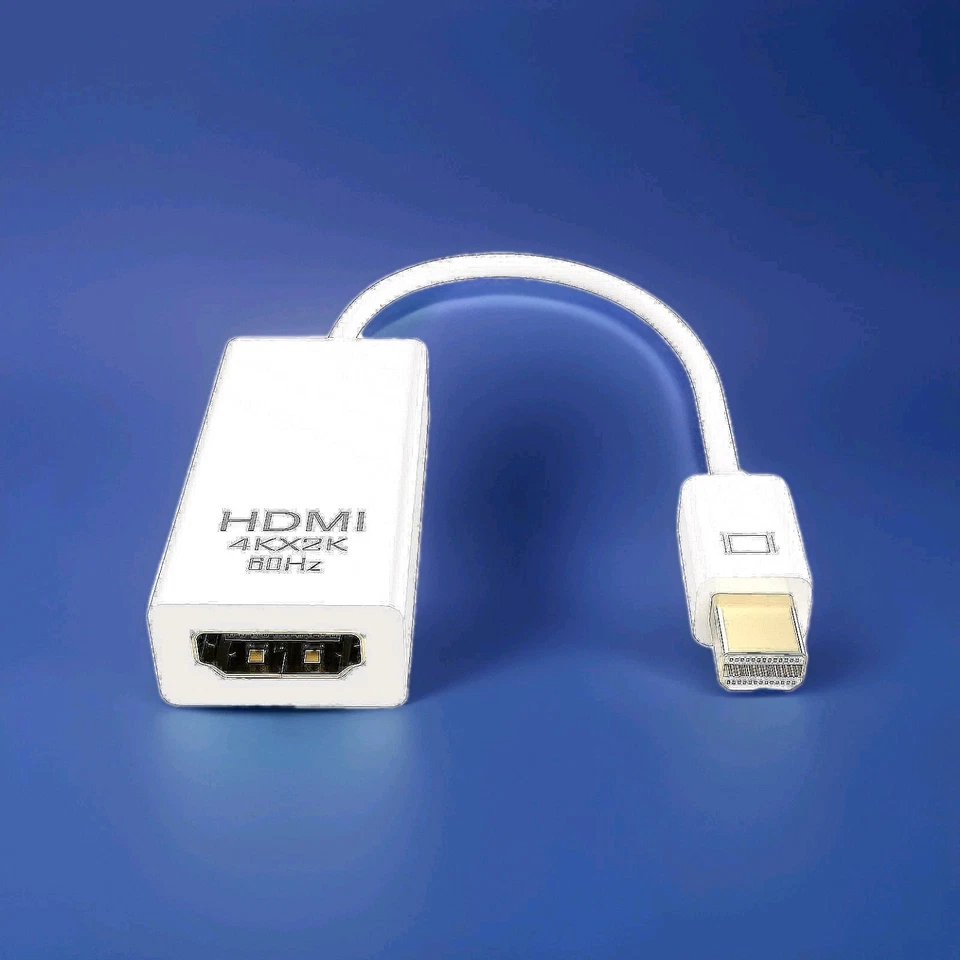 Sabrent Mini DisplayPort (Thunderbolt) to HDMI Adapter 4K Support Gold Plated - Image 2 of 4