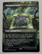 MTG Lorwyn Eclipsed Overgrown Tomb Land - Swamp Forest RARE REGULAR #0350