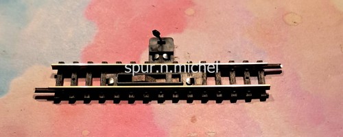 1 Handentkupplungsgleis Entkupplunggleis Gleis 76,3 mm 4977 Minitrix Spur N | Zustand: Gebraucht