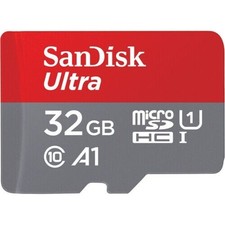 SanDisk Ultra 32 GB Class 10/UHS-I U1 microSDHC - 1 Pack sdsqua4-032g-an6ia