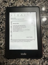 Amazon Kindle Paperwhite 6th Gen 4GB Wi-Fi E-Reader Tablet DP75SDI