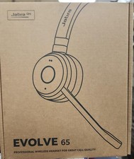 New Jabra Evolve 65 TE Wireless Mono Headset 6693-833-309