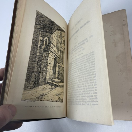 Antique Book LOT 2 Journal of the Archeological Association British 1800s Decor - Afbeelding 12 van 24