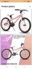 Hiland 20 Inch Kids Mountain Bike for Boys, Girls, Single Speed Kids Bicycles wi