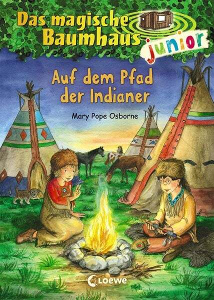 Thumbnail - Das Magische Baumhaus Junior (band 16) - Auf Dem Pfad Der Indianer