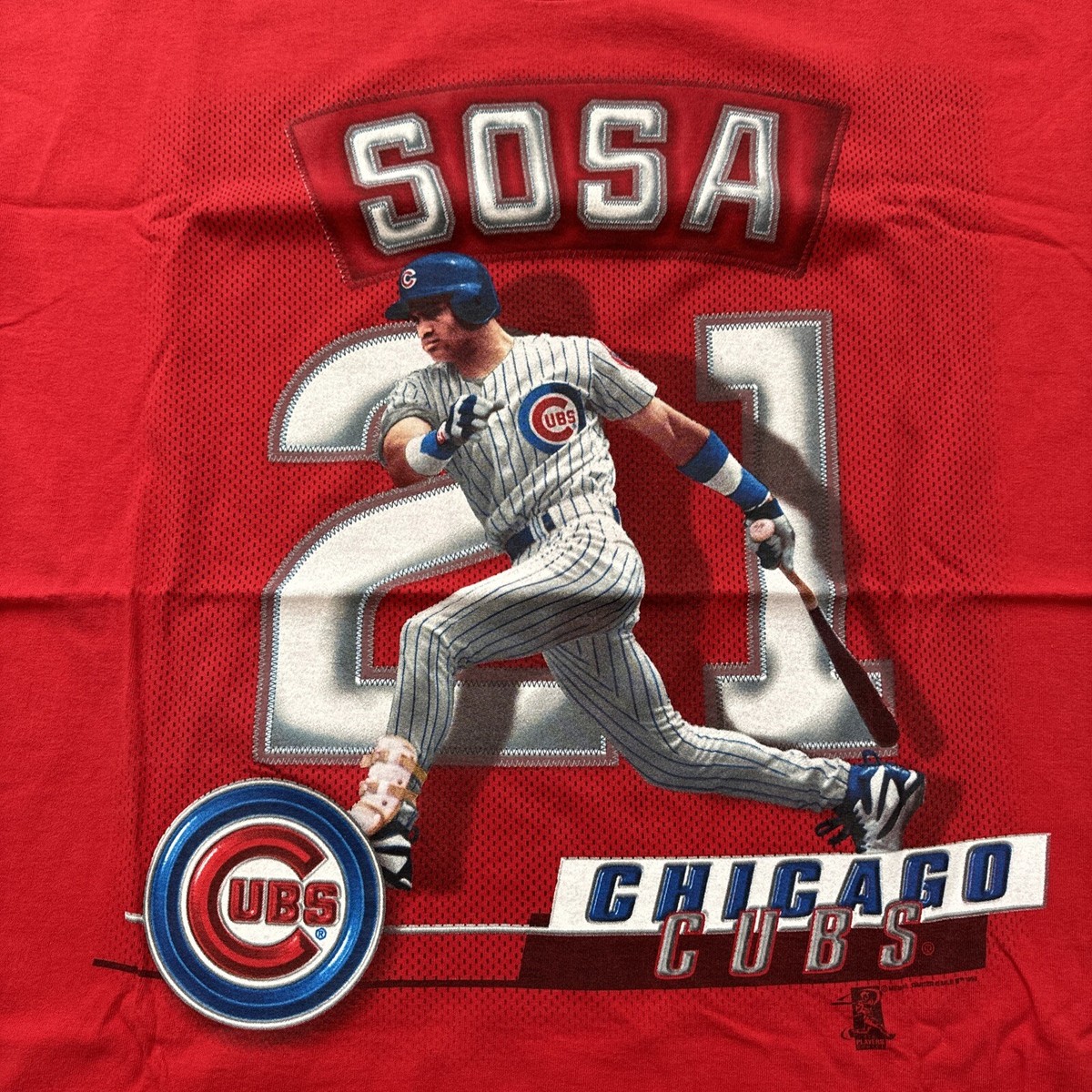 Vintage 90s Starter MLB Sammy Sosa #21 Chicago Cubs Baseball