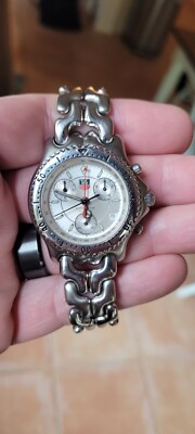 TAG Heuer CG1116.BA0423 Mens SEL Professional Chronograph Quartz Watch Silver