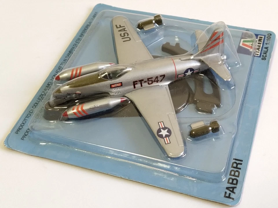 Italeri Aircraft Lockheed F-80 Shooting Star USAF 1/100 Diecast Metal - Image 2 of 2