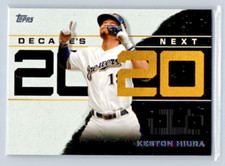 2020 Topps Baseball - Keston Hiura - Milwaukee Brewers - Decade's Next - #DN-7