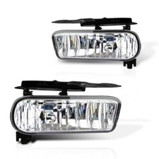 Fog Lights Lamps For 02-06 Cadillac Escalade Chrome Housing Clear Lens 899 Bulbs Fog Lights Lamps For 02-06 Cadillac Escalade Chrome Housing Clear Lens 899 Bulbs