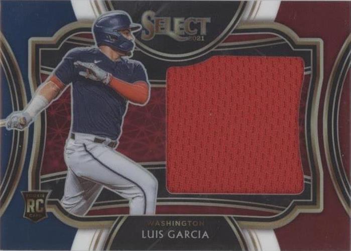 2021 Panini Select - Horizontal Rookie Jumbo Swatches Luis Garcia #HRJS ...