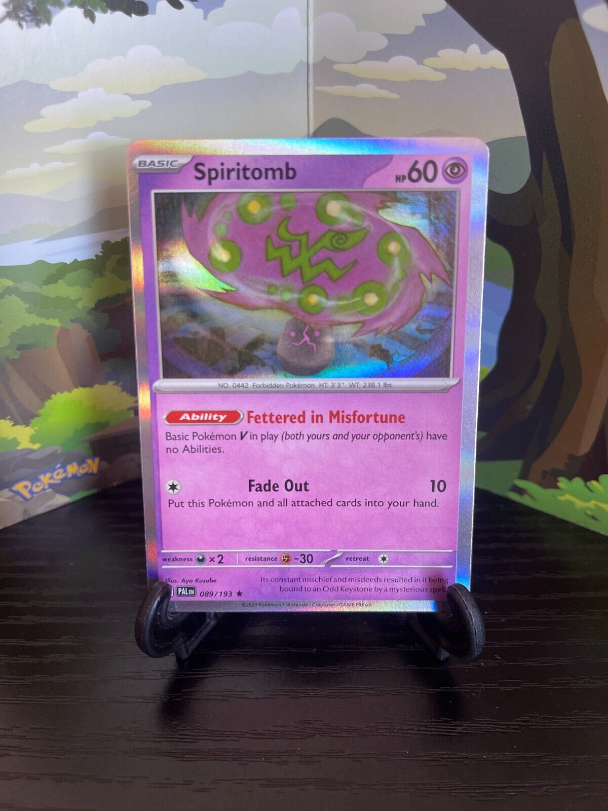 Spiritomb - 103/198 - Rare - Reverse Holo - Pokemon Singles » Chilling  Reign - Myrtle Beach Games & Comics