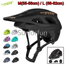BATFOX Adults Mountain Bike MTB Bike Cycling Helmet 55-58cm / 58-62cm