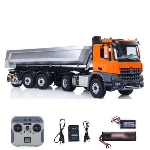Kabolite RTR 1/14 4X4 RC Zugmaschine LKW 3Achsen Elektro Hebekipper Anhänger 5801