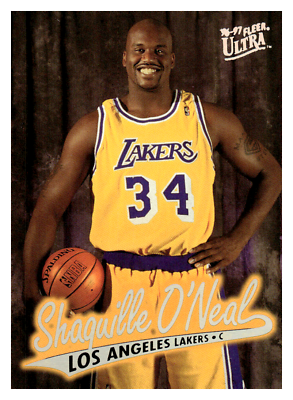 1996-97 Ultra #55 Shaquille O'Neal LAKERS | eBay