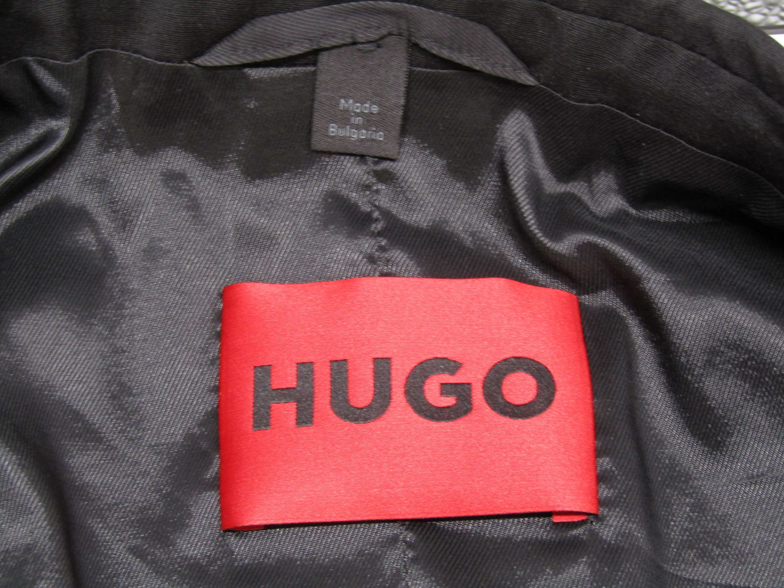 Hugo Boss Men's US 42R Slim Fit Wool Blend Suit Jacket Black eBay