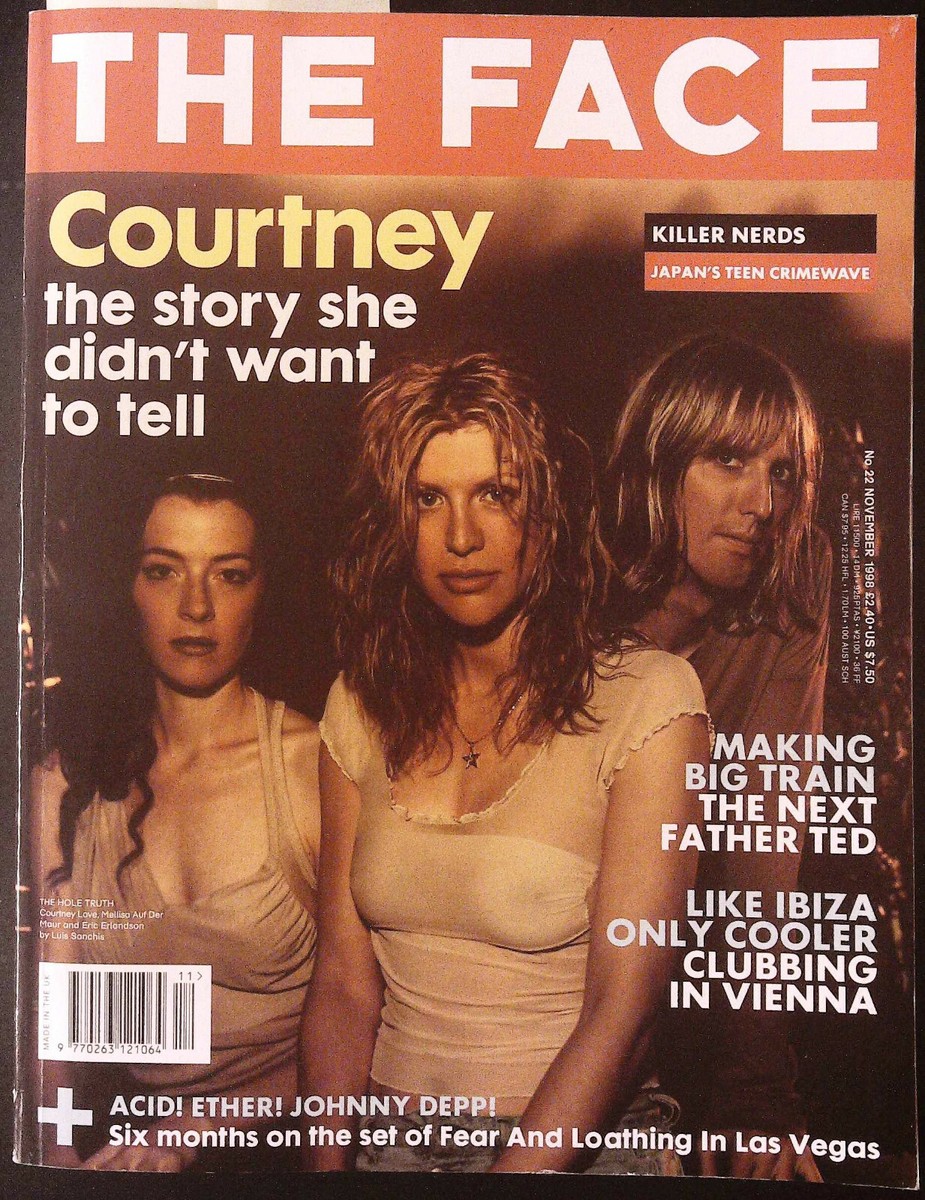 THE FACE 1998.10 Courtney Love Devon青木 THE FACE November 1998 COURTNEY LOVE Pras Michel DEVON AOKI Johnny