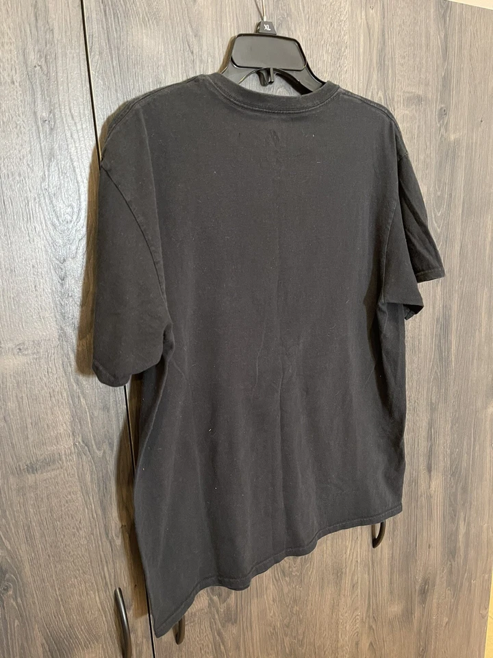 San Francisco 49ers T-Shirt Mens Large Black Short Sleeve NFL Football Majestic - Image 4 of 4