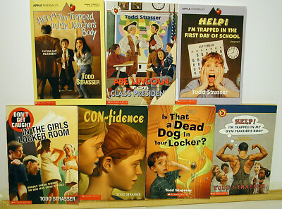 Todd Strasser 7 PB AR Books Help I'm Trapped, Don t Get Caught + more