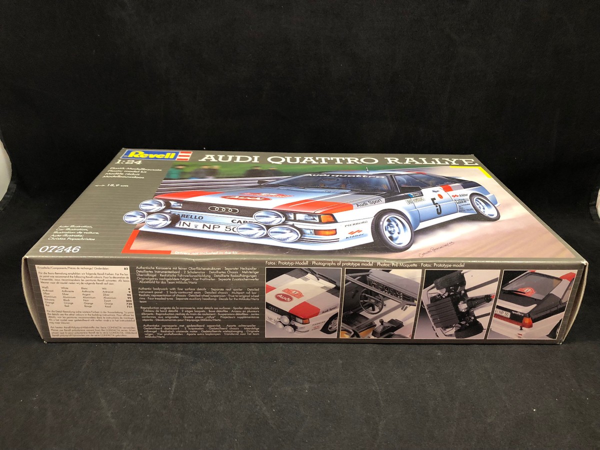Revell Audi Quattro Rallye 1:24 Scale Plastic Model Kit 07246 New