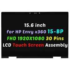 For HP Envy x360 15-bp143cl 15.6" IPS 1080P LCD Touch Screen Digitizer Assembly