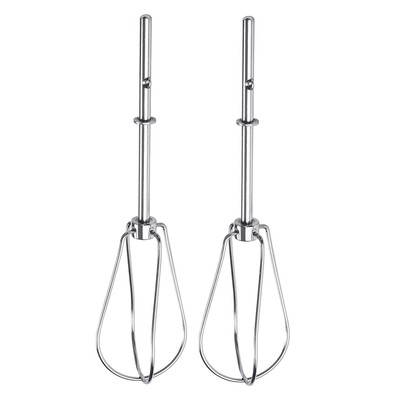 Handmixer-Aufsätze, 2 Stück, kabelloser Schneebesen, Handrührgerät, Edelstah
