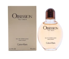 Obsession by Calvin Klein 2.5 oz EDT Cologne for Men New in Box