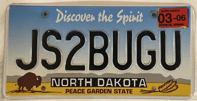 Vanity JUST TO BUG YOU license plate Bother Annoy Anger Nag Volkswagen Beetle VW