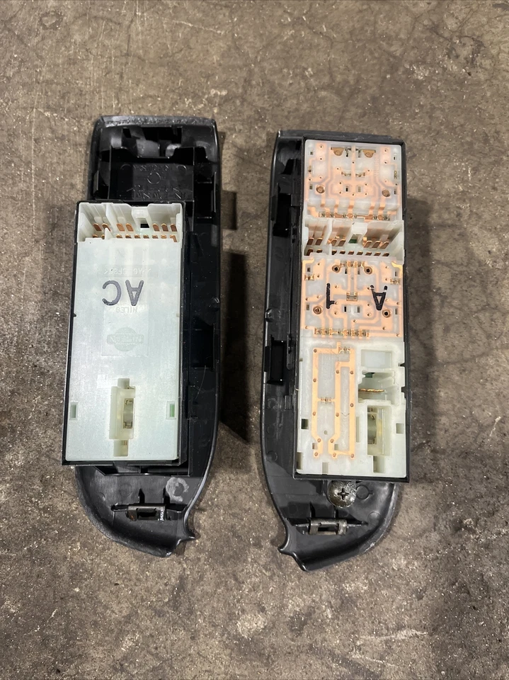 2005 2006 INFINITI G35 LH Window Switch OEM 80961AC701 - Image 3 of 3
